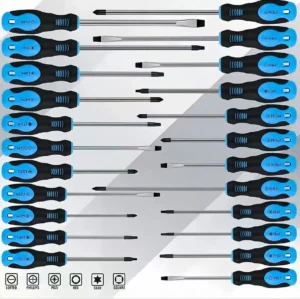 118Pcs Screwdriver Set Magnetic Professional Precision Screwdriver Kit with Storage Rack Home DIY Combination Sets Manual Tools