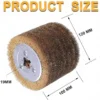 Steel Wire Drawing Wheel Metal Rust Removal Polishing Wheel Wood Grain Reduction Brushing Grinding 0.3mm 0.15mm Drawing Wheels