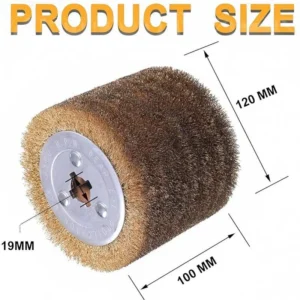 Steel Wire Drawing Wheel Metal Rust Removal Polishing Wheel Wood Grain Reduction Brushing Grinding 0.3mm 0.15mm Drawing Wheels